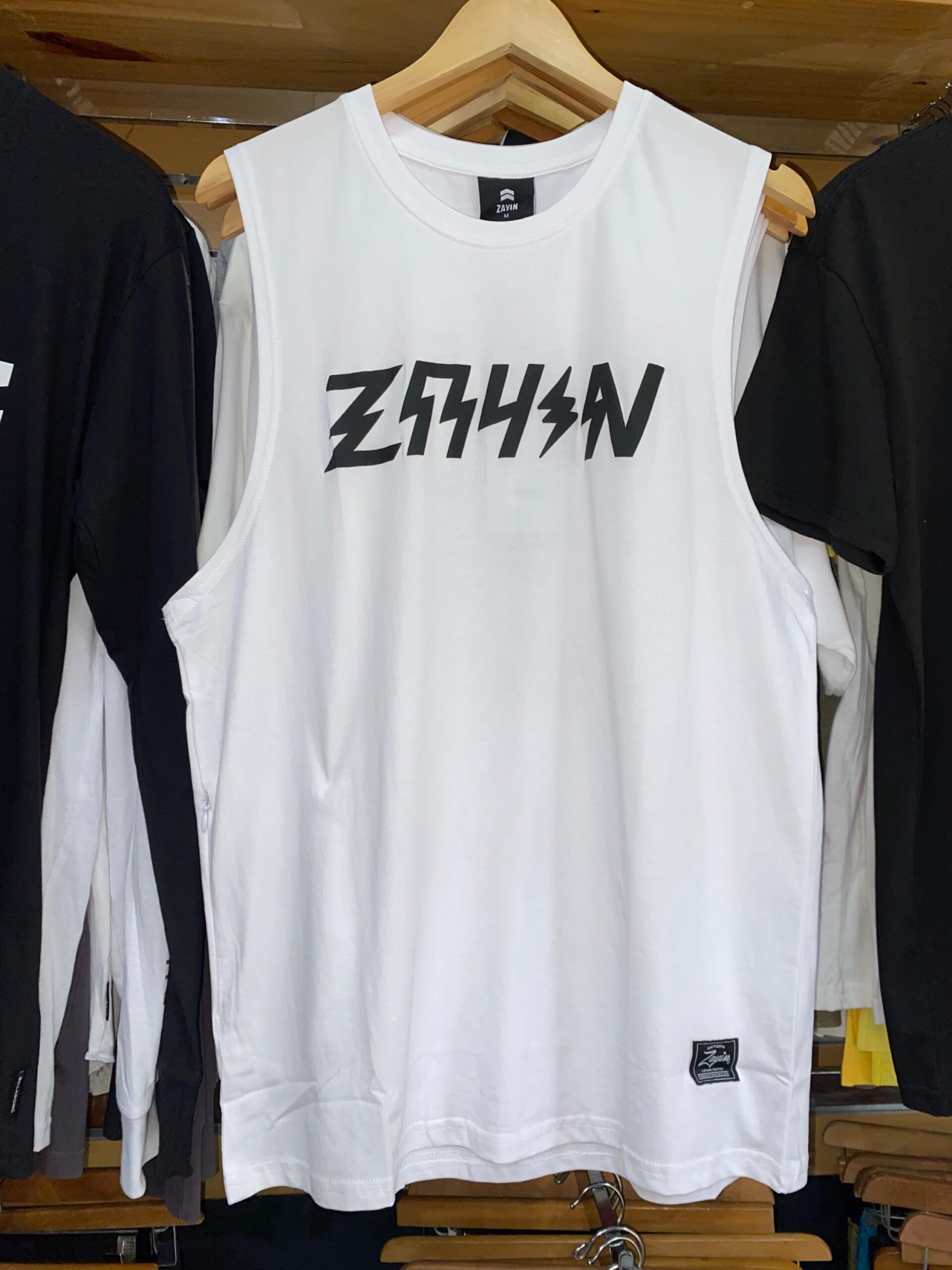 CAMISA ZAYIN OVER SIDE TIRANTES 001970 - Imagen 2